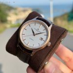 Vacheron Constantin Patrimony 9015 Movement 316L Steel 40mm Business Silver/Rose Gold Case Watch